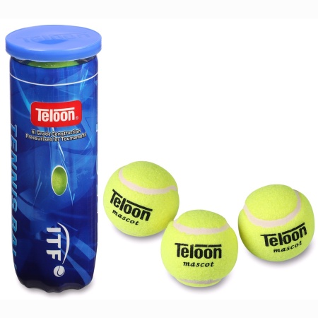 Купить Мяч для большого тенниса Teloon 616Т Р3  (3 шт) в Охе 
