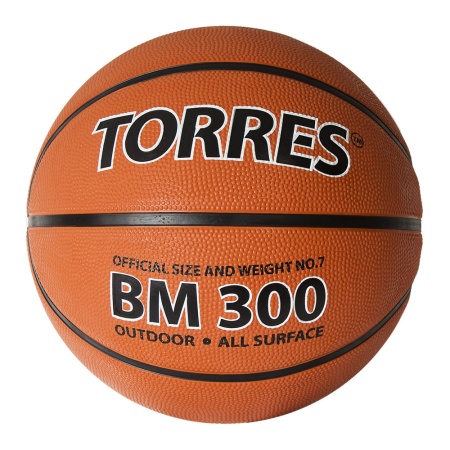 Купить Мяч баскетбольный  "TORRES BM300" р.3  в Охе 