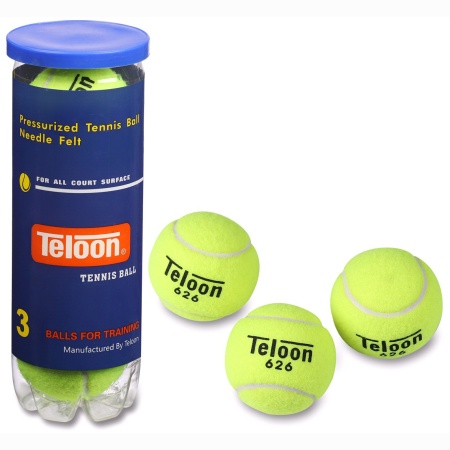 Купить Мяч для большого тенниса Teloon 626Т Р3  (3 шт) в Охе 
