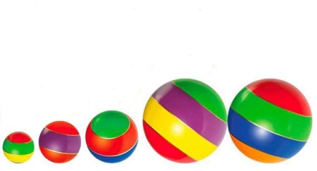 Купить Мячи резиновые (комплект из 5 мячей различного диаметра) в Охе 