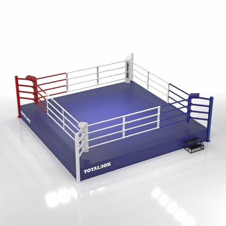 Купить Ринг боксерский Totalbox на помосте 0,5 м, 7х7м, 6х6м. в Охе 
