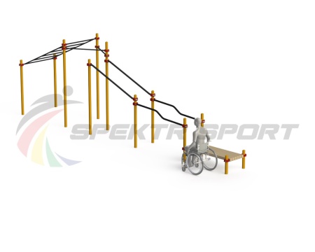 Купить Спортивный комплекс для инвалидов-колясочников WRK-D22_76mm в Охе 