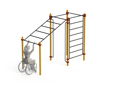 Купить Спортивный комплекс для инвалидов-колясочников WRK-D15_76mm в Охе 