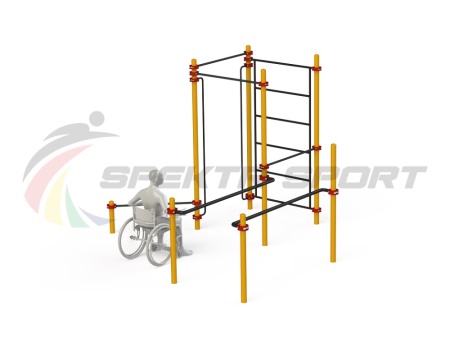 Купить Спортивный комплекс для инвалидов-колясочников WRK-D18_76mm в Охе 